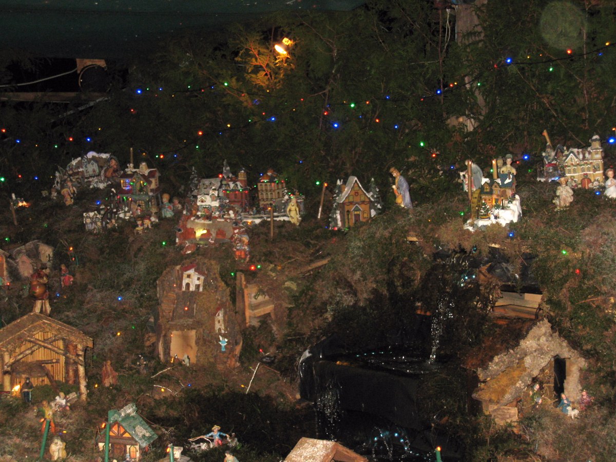 Besuch der Weihnachtskrippe Bübingen